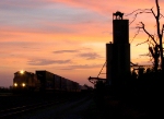 Northbound UP Intermodal Train